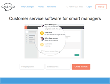 Tablet Screenshot of casengo.com